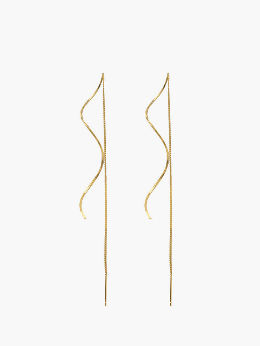 Spiral Tassel Earrings